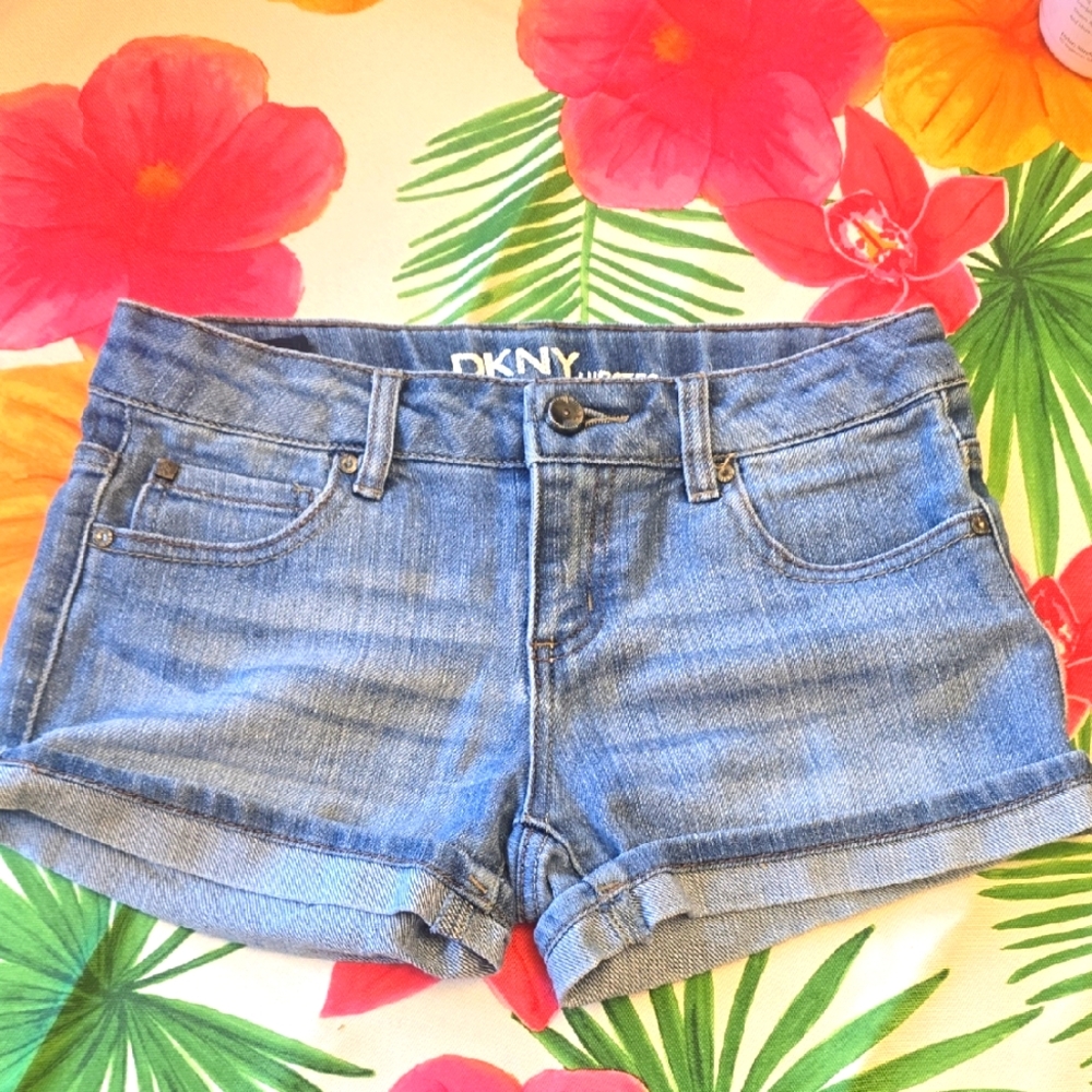 LIKE NEW DKNY Girls Shorts, Size 10